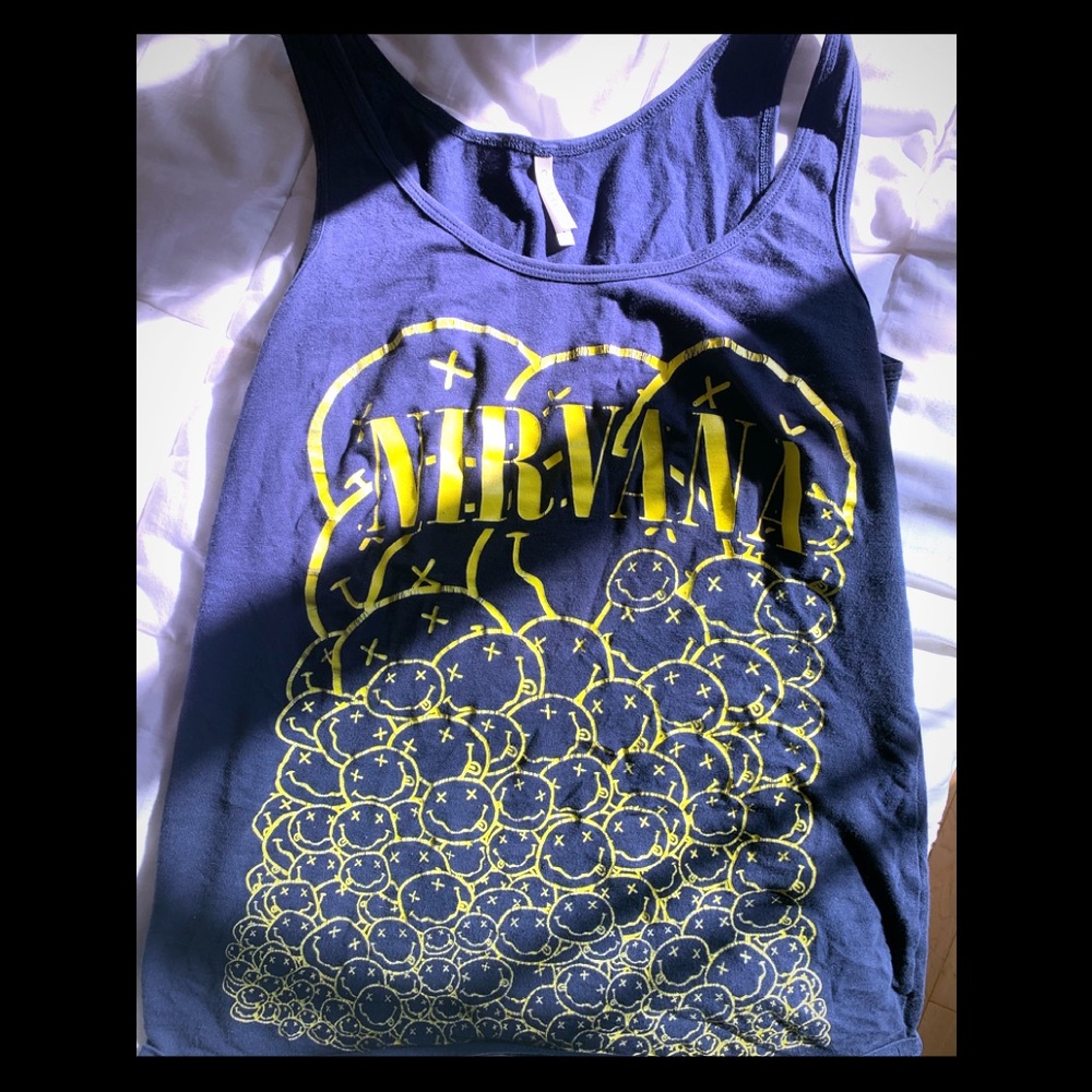 ⚠️sold⚠️Nirvana tank top